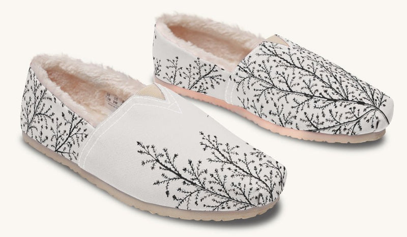 A Delicate Breath Bw Winter Casual Shoes - Jaded Lament