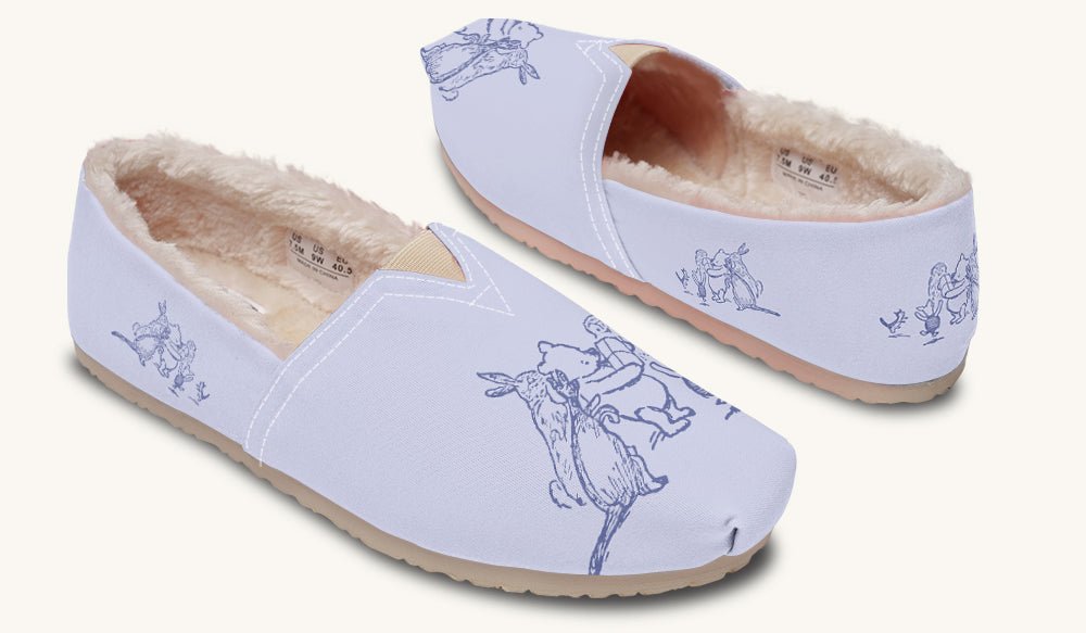 A Gift For Pooh Winter Casual Shoes - Jaded Lament
