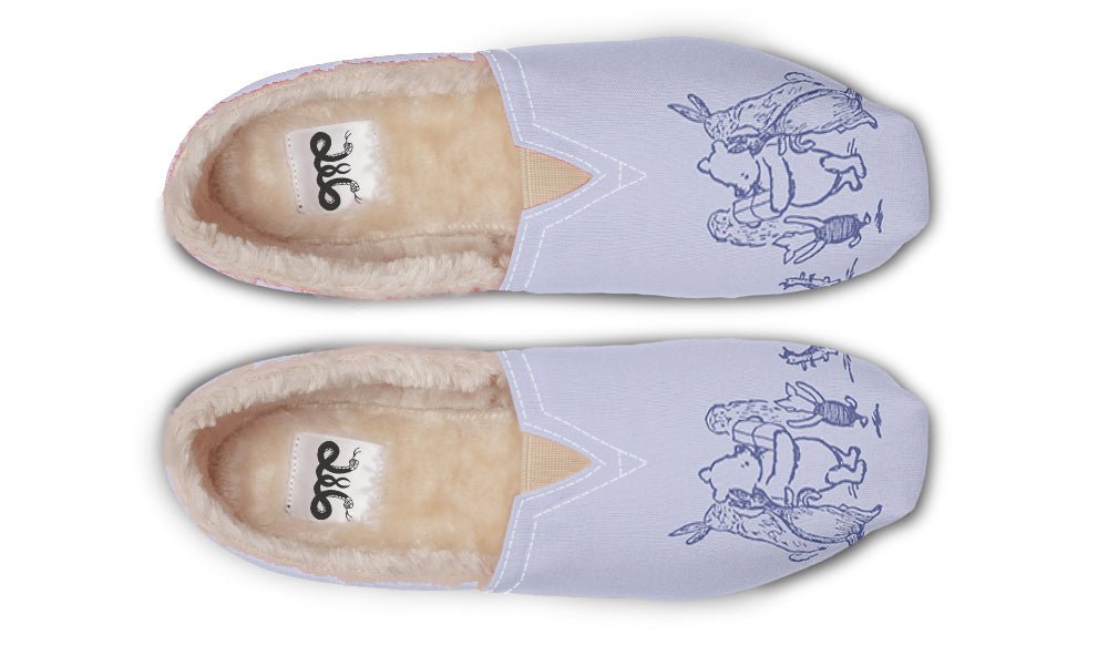 A Gift For Pooh Winter Casual Shoes - Jaded Lament