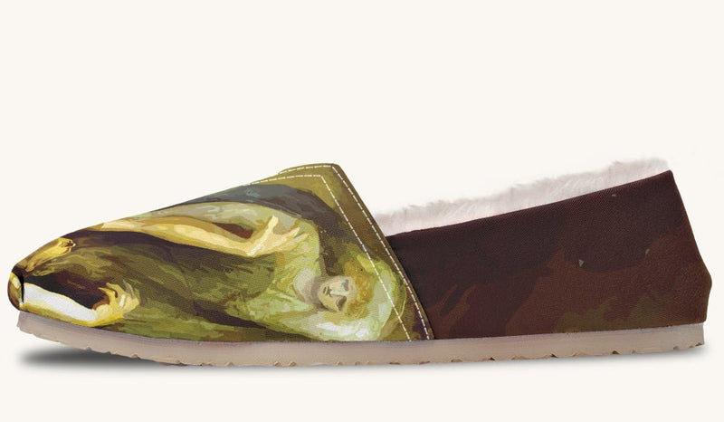 Achilles Weeps For Patroclus Winter Casual Shoes - Jaded Lament