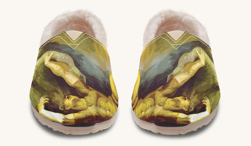 Achilles Weeps For Patroclus Winter Casual Shoes - Jaded Lament