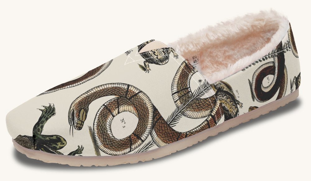 An Arrangement of Frogs and Snakes Winter Casual Shoes - Jaded Lament