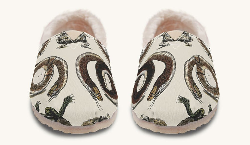 An Arrangement of Frogs and Snakes Winter Casual Shoes - Jaded Lament