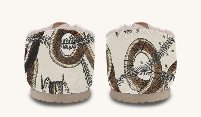 An Arrangement of Frogs and Snakes Winter Casual Shoes - Jaded Lament