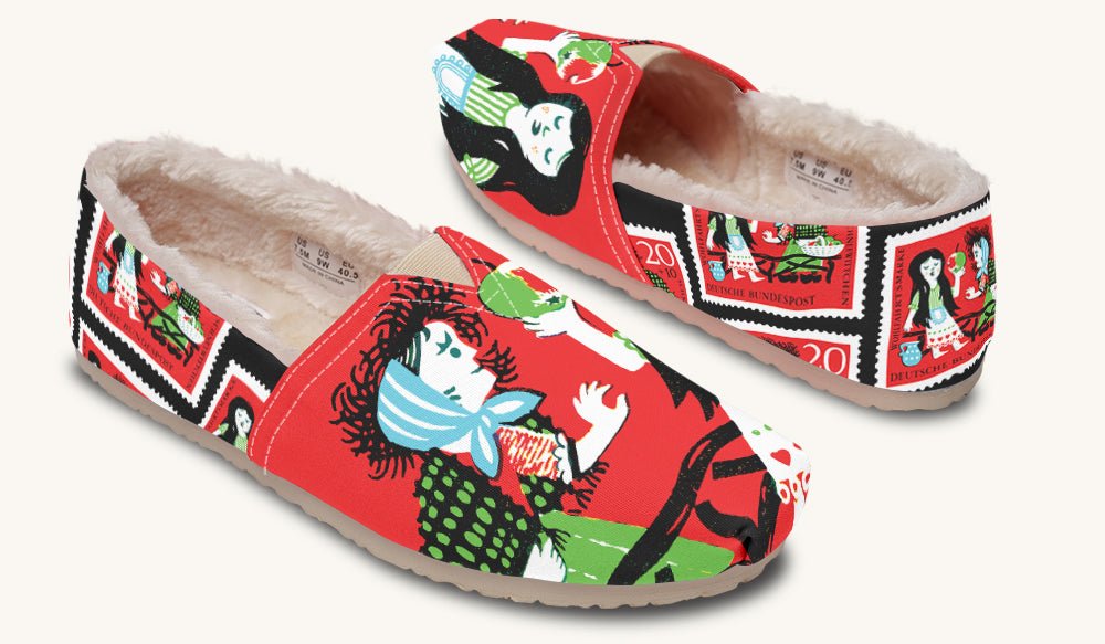 Beneath The Red Canopy Winter Casual Shoes - Jaded Lament
