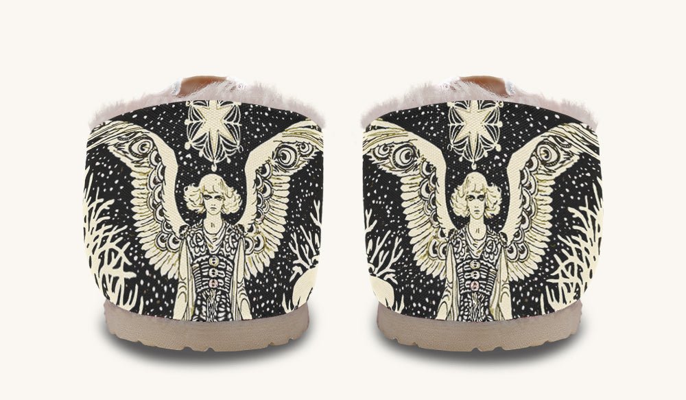 Call Upon the Star Cream Winter Casual Shoes - Jaded Lament