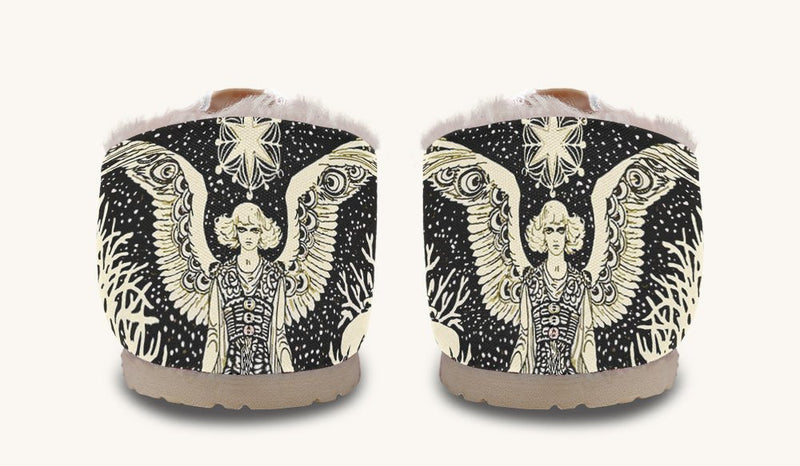 Call Upon the Star Cream Winter Casual Shoes - Jaded Lament