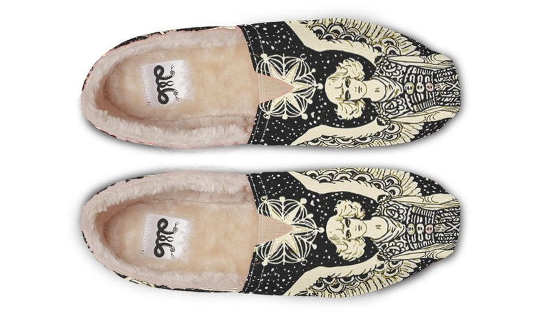 Call Upon the Star Cream Winter Casual Shoes - Jaded Lament