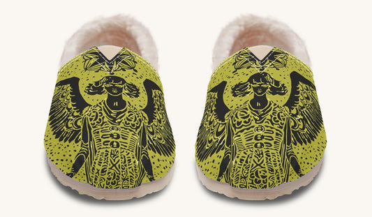 Call Upon the Star Green Black Winter Casual Shoes - Jaded Lament