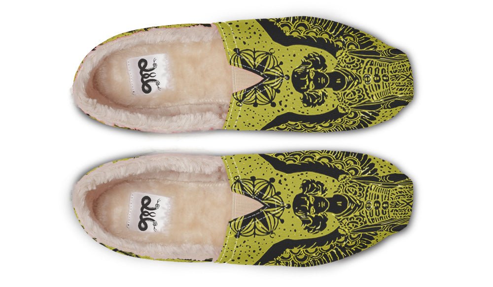 Call Upon the Star Green Black Winter Casual Shoes - Jaded Lament