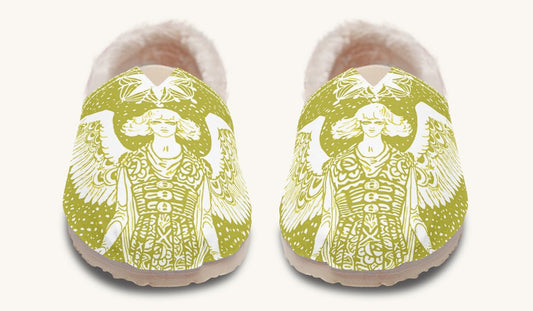 Call Upon the Star Green White Winter Casual Shoes - Jaded Lament