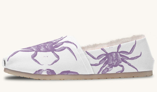 Crawl The Sea Of Stars Purple Winter Casual Shoes - Jaded Lament