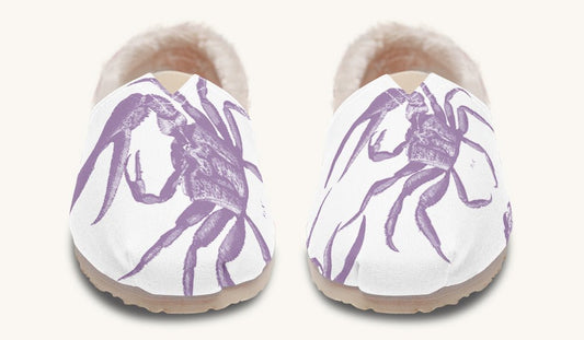 Crawl The Sea Of Stars Purple Winter Casual Shoes - Jaded Lament