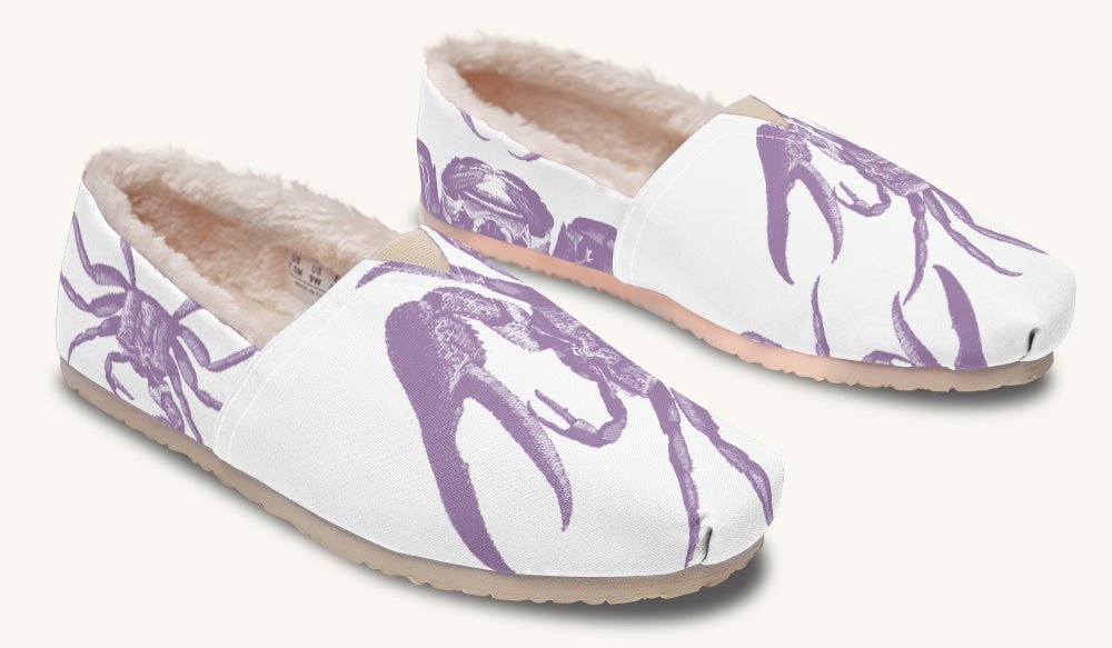 Crawl The Sea Of Stars Purple Winter Casual Shoes - Jaded Lament