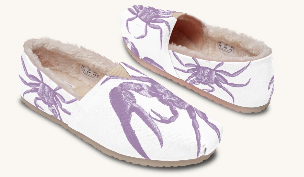 Crawl The Sea Of Stars Purple Winter Casual Shoes - Jaded Lament