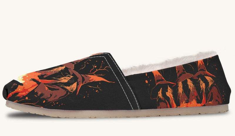 Double Double Toil And Trouble Winter Casual Shoes - Jaded Lament