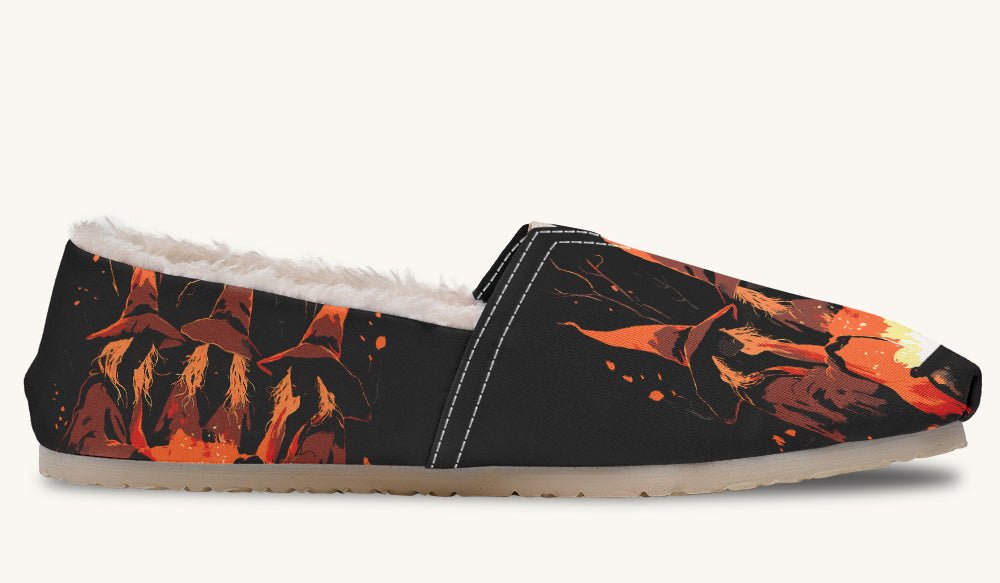 Double Double Toil And Trouble Winter Casual Shoes - Jaded Lament