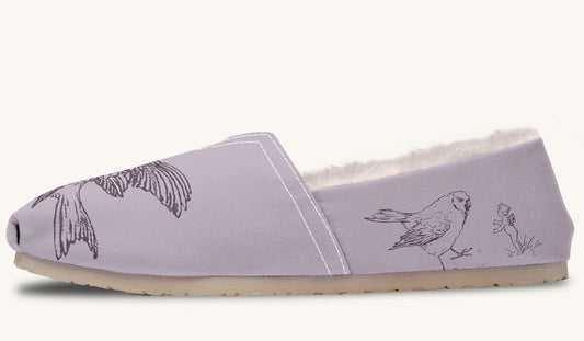 Feather And Cloud Winter Casual Shoes - Jaded Lament