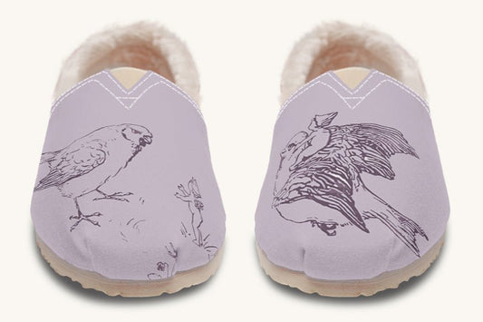 Feather And Cloud Winter Casual Shoes - Jaded Lament