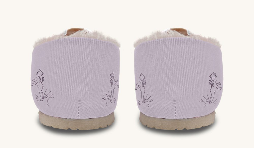 Feather And Cloud Winter Casual Shoes - Jaded Lament