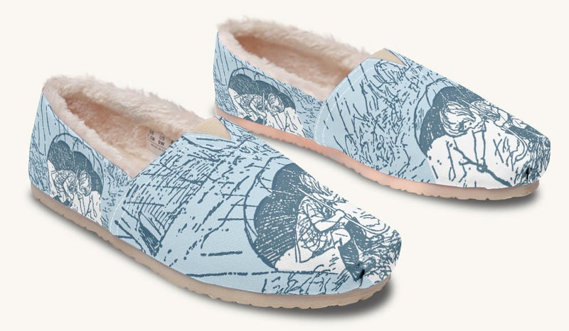 Rain Soaked Winter Casual Shoes - Jaded Lament