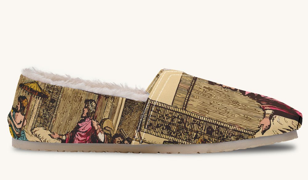 She Waited On Ithaca Winter Casual Shoes - Jaded Lament