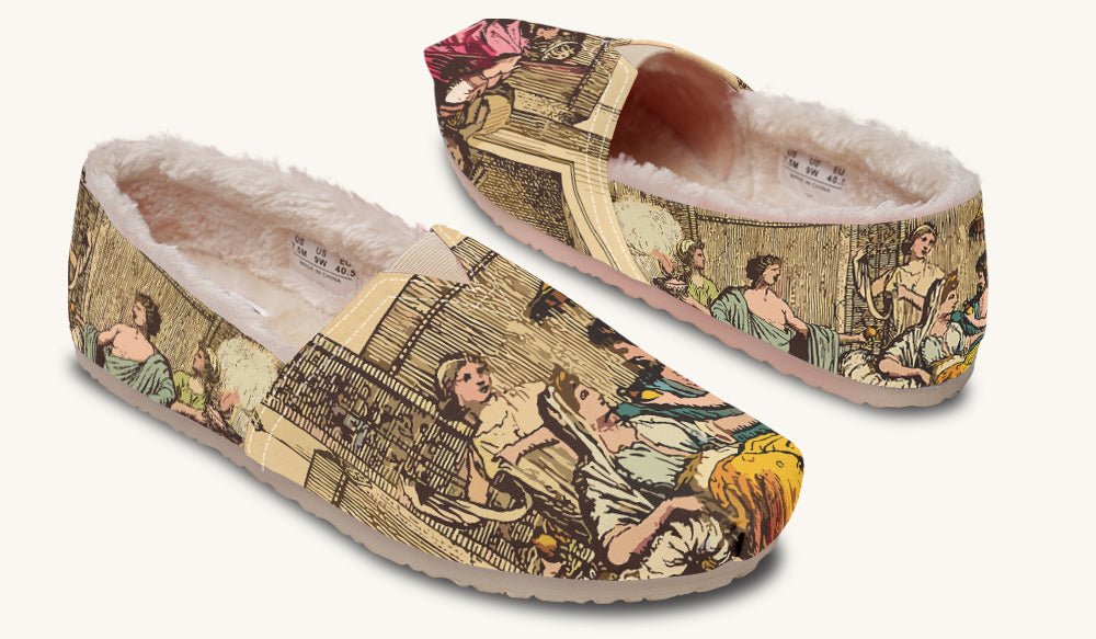 She Waited On Ithaca Winter Casual Shoes - Jaded Lament