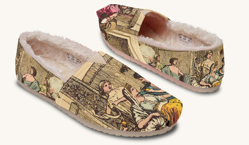 She Waited On Ithaca Winter Casual Shoes - Jaded Lament