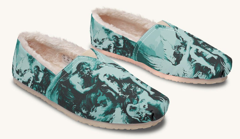 The Gods Bore Him Away Winter Casual Shoes - Jaded Lament