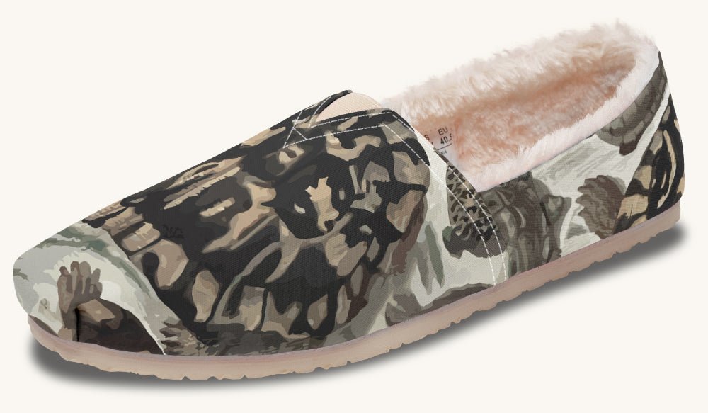 Turtle Time Desaturated Winter Casual Shoes - Jaded Lament