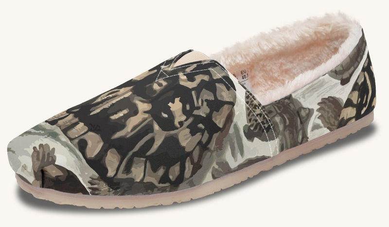 Turtle Time Desaturated Winter Casual Shoes - Jaded Lament