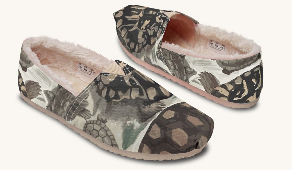 Turtle Time Desaturated Winter Casual Shoes - Jaded Lament