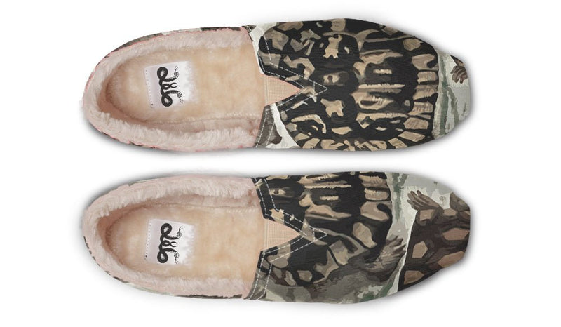 Turtle Time Desaturated Winter Casual Shoes - Jaded Lament