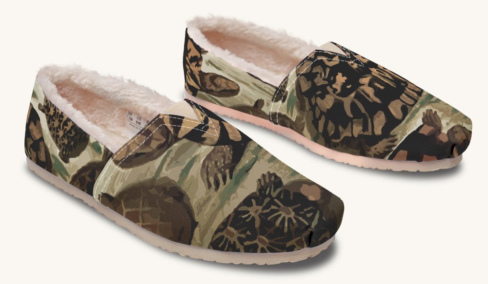 Turtle Time Vivid Winter Casual Shoes - Jaded Lament