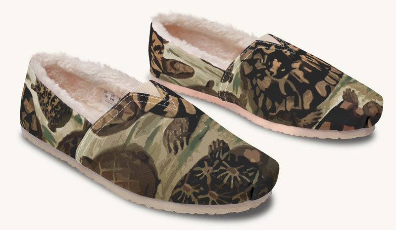Turtle Time Vivid Winter Casual Shoes - Jaded Lament