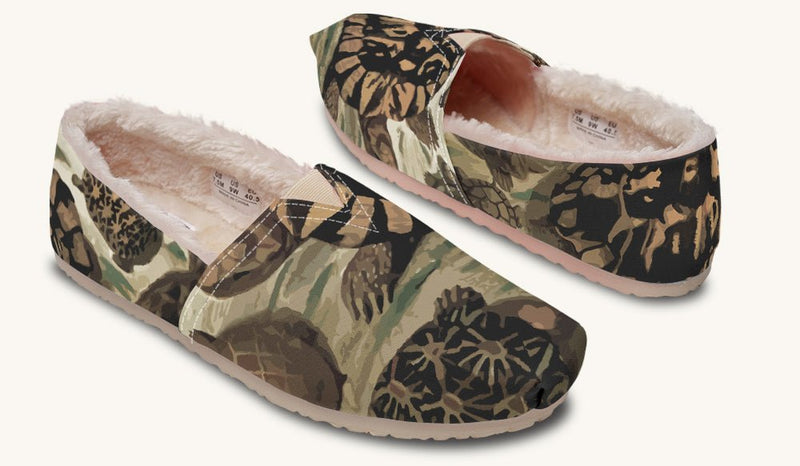 Turtle Time Vivid Winter Casual Shoes - Jaded Lament
