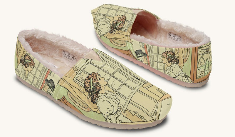 You May See Her If You Look This Way Classic Winter Casual Shoes - Jaded Lament